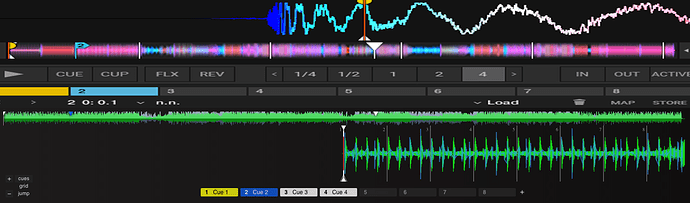 Grid markers as hotcues